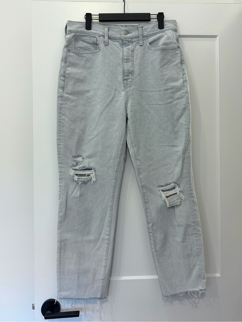 Madewell The Momjean Light Blue.
 29